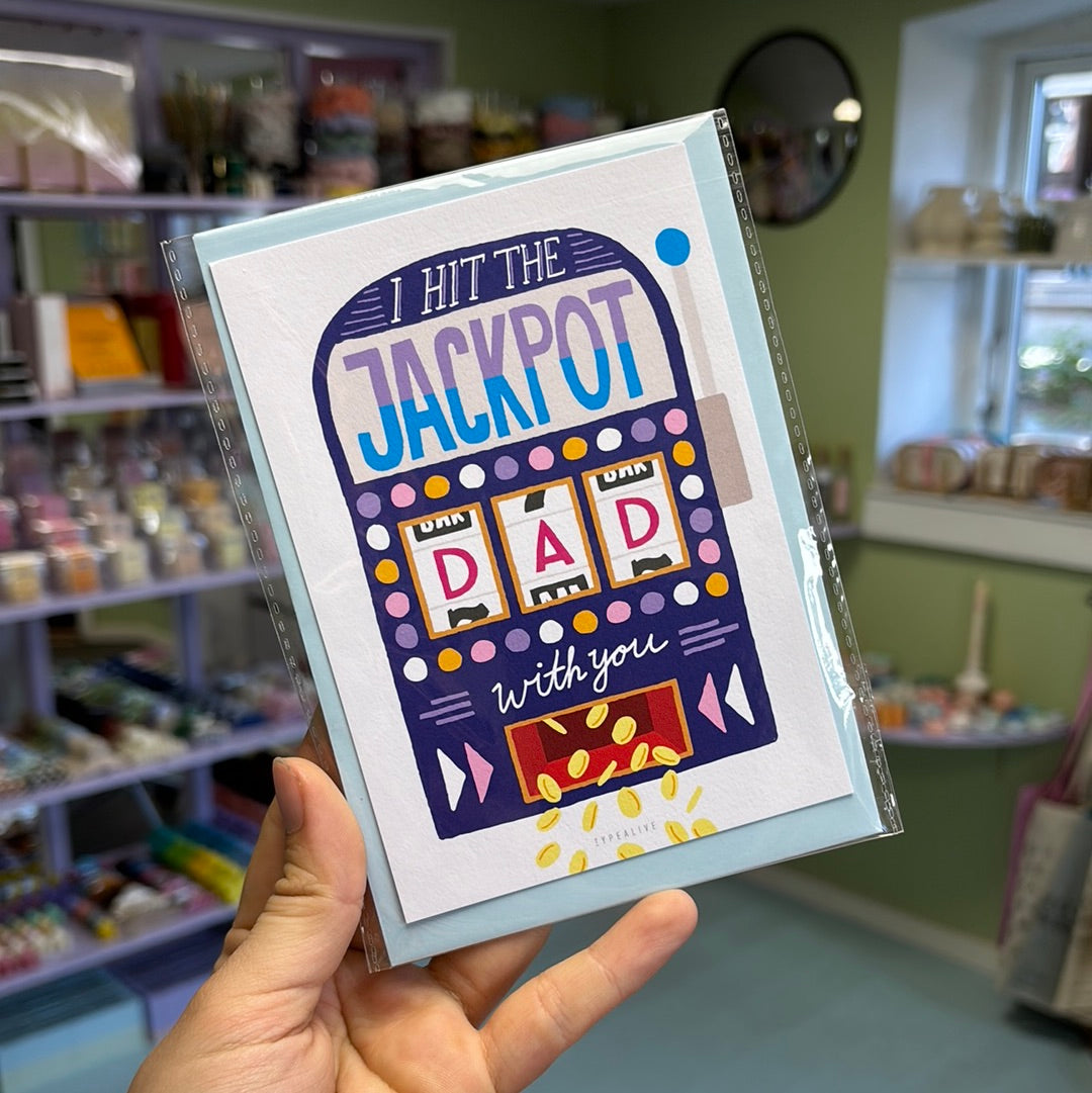 Dad Jackpot Kort