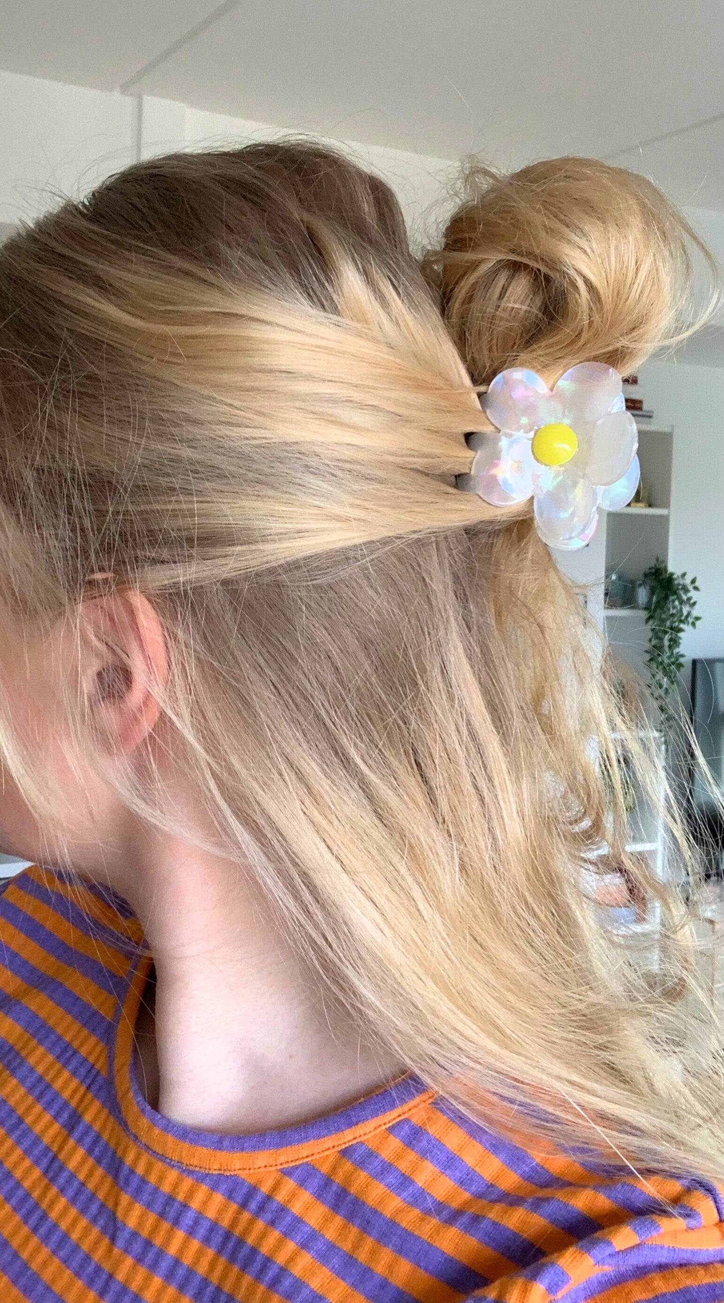 Changing Blomster Hårklemme