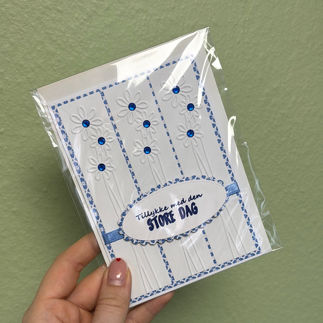 Tillykke Med Den Store Dag Kort