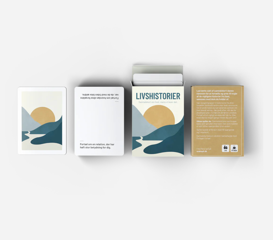 LIVSHISTORIER - Samtalekort