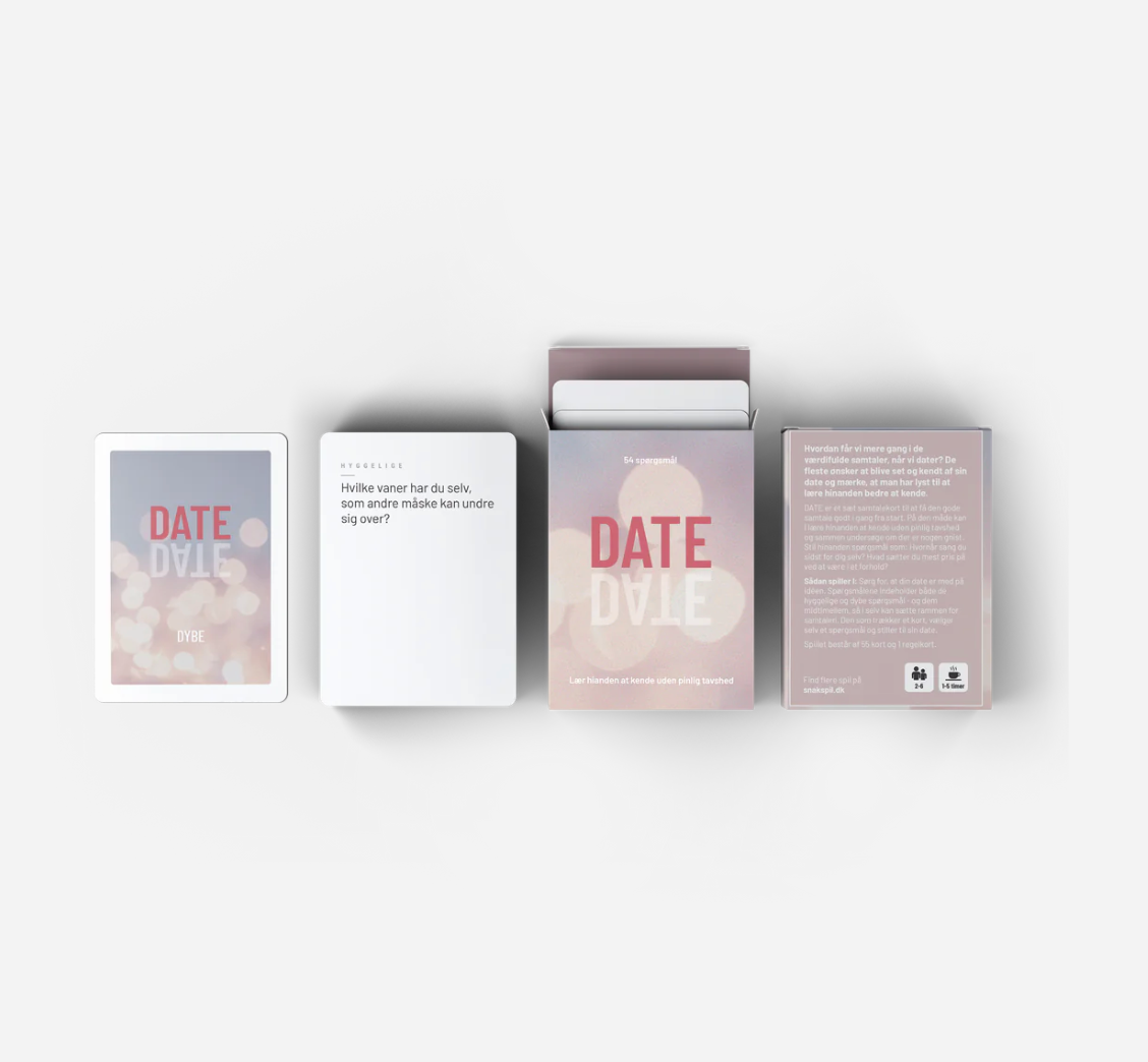 DATE - Samtalekort