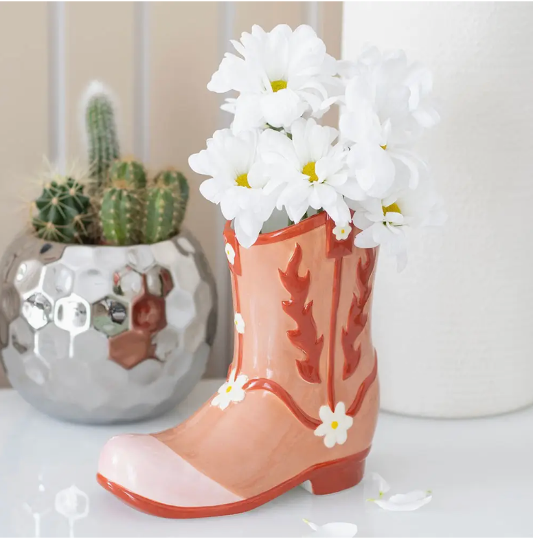 Cowboystøvle Vase