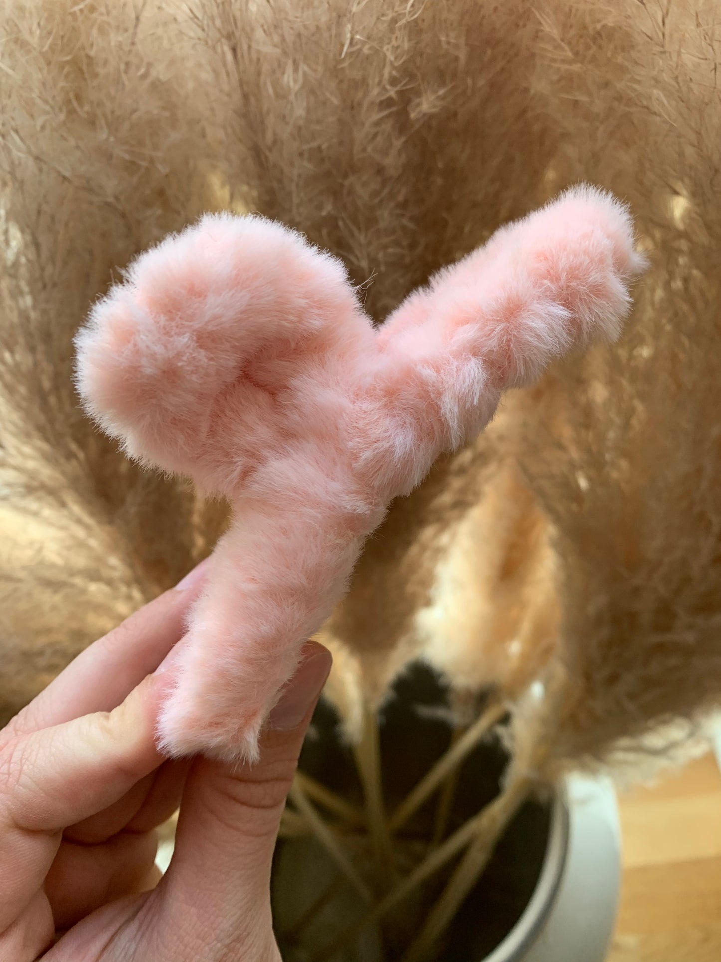 Fluffy Hårklemme