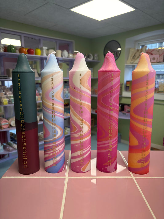 Hånddyppede Kalenderlys