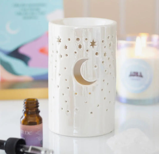Iridescerende Måne Duftlampe
