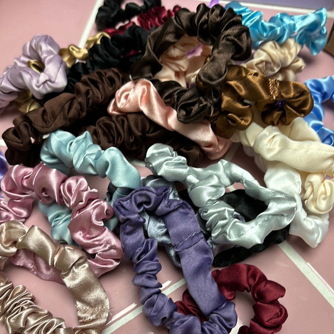 Mini Scrunchie - ASSORTERET