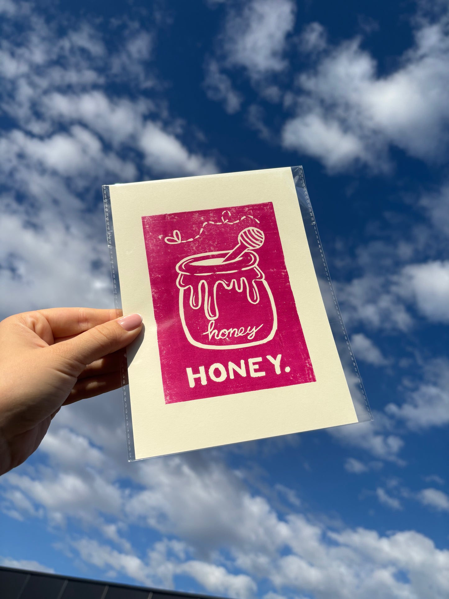 HONEY Linoleumstryk