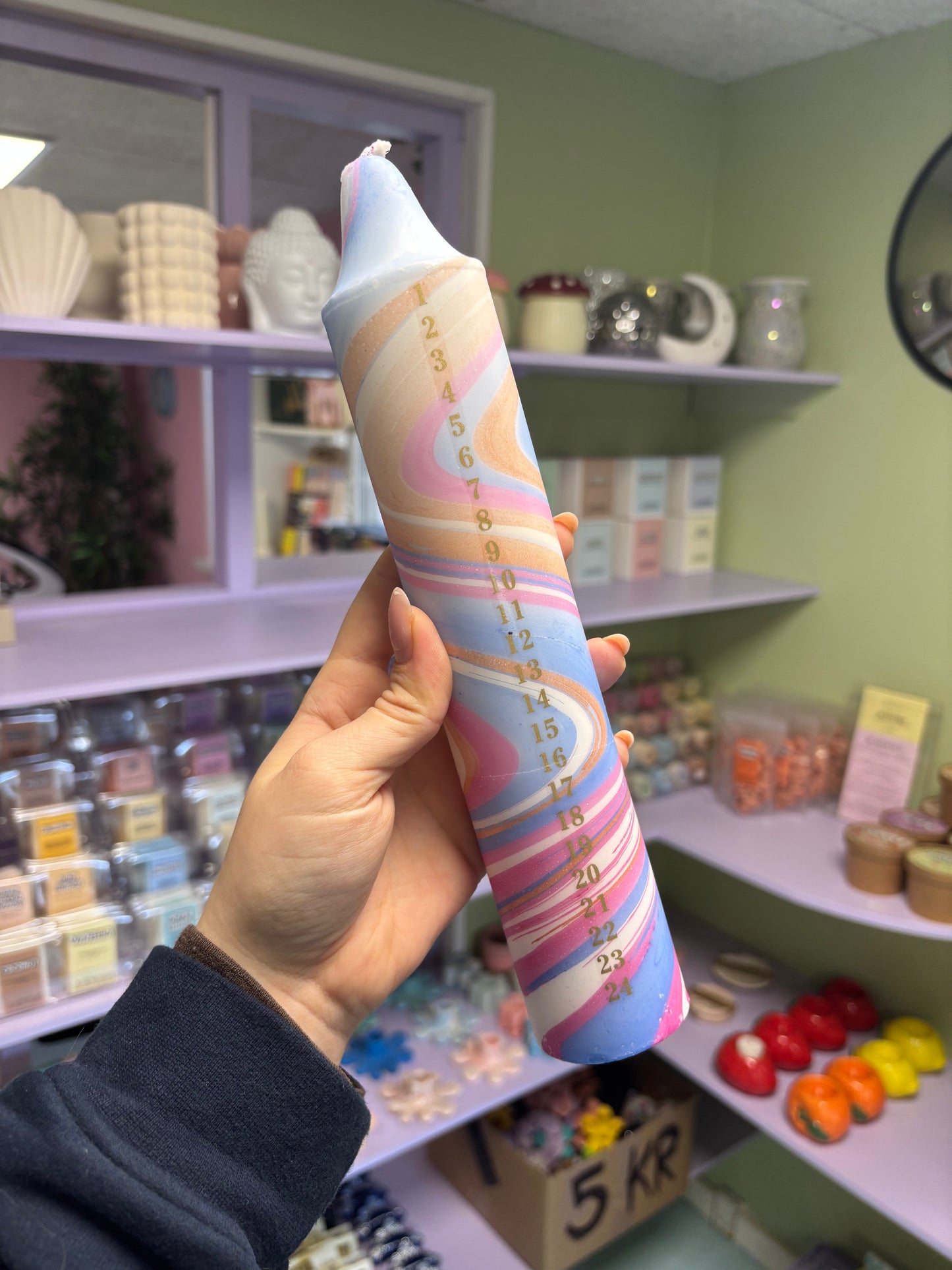 Hånddyppede Kalenderlys