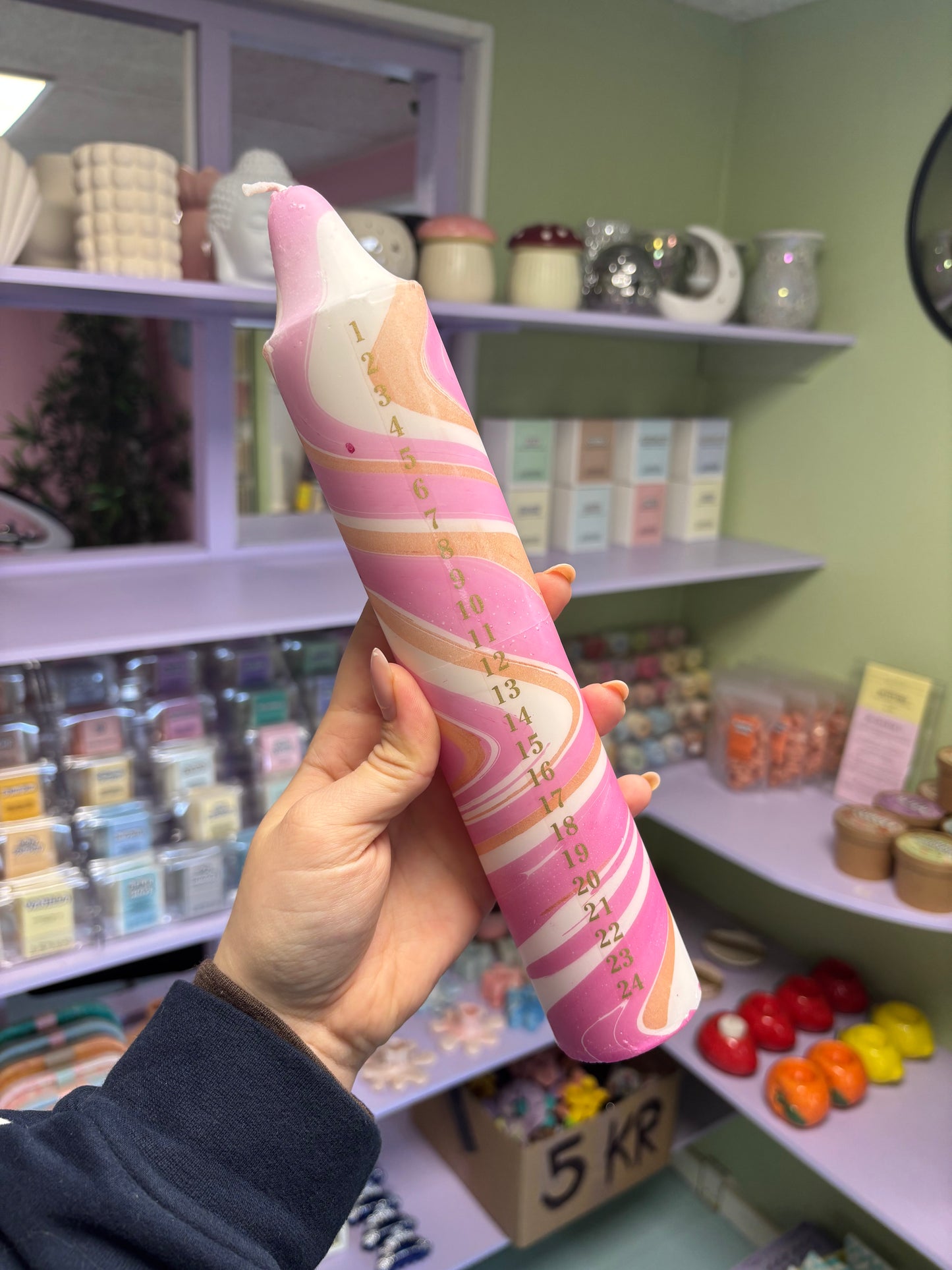 Hånddyppede Kalenderlys