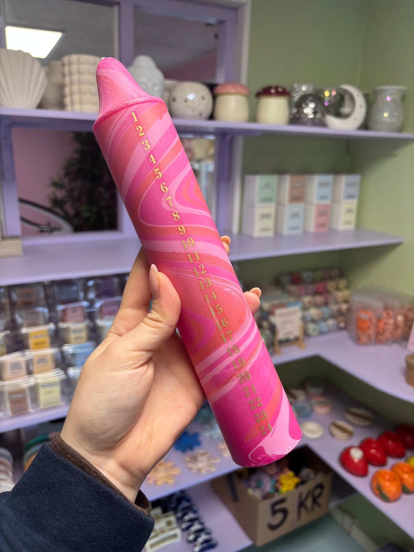 Hånddyppede Kalenderlys