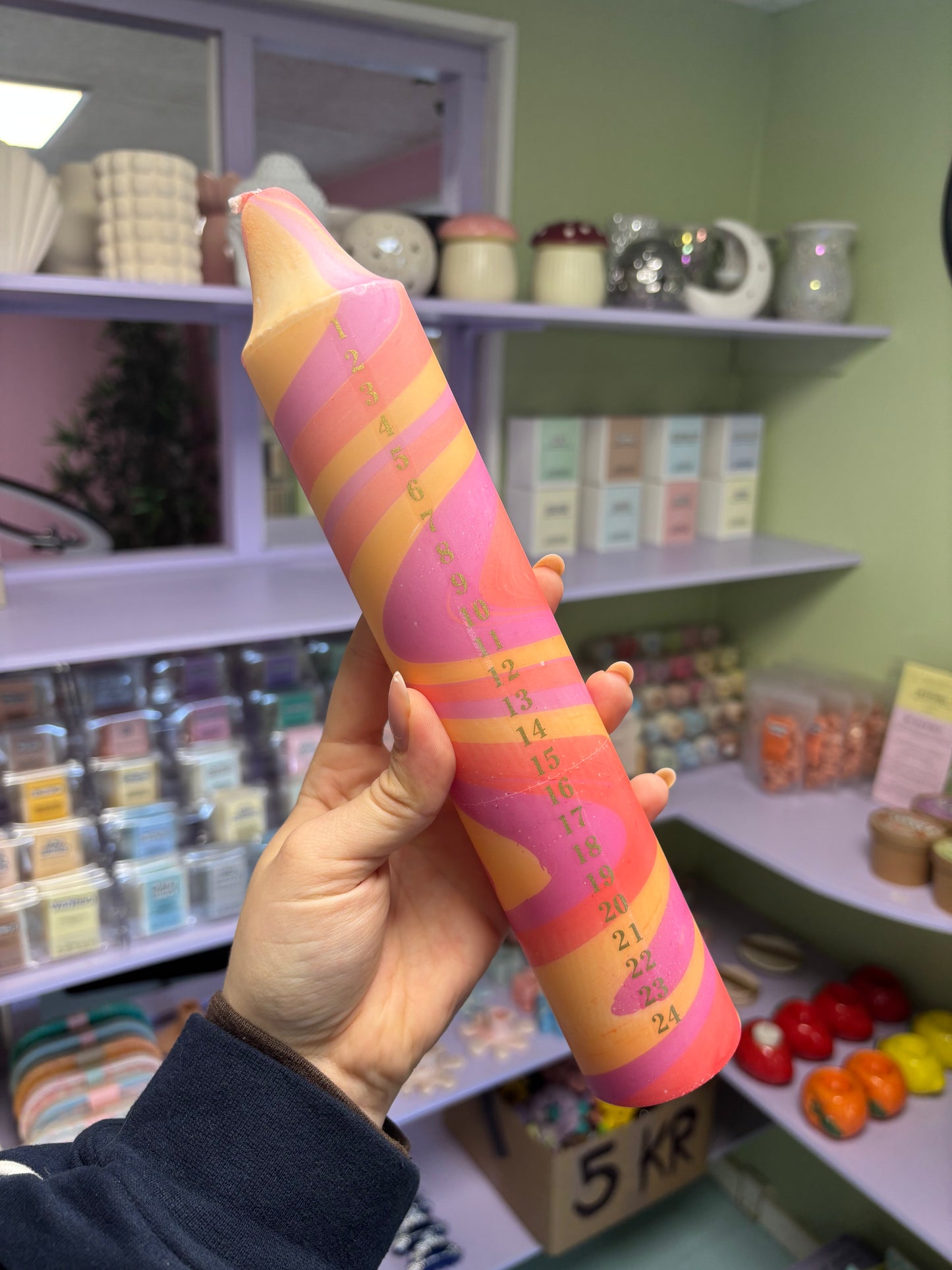 Hånddyppede Kalenderlys